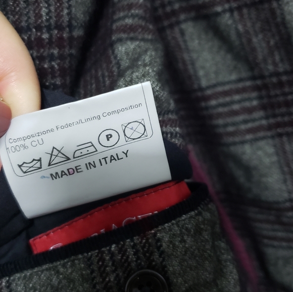 TAGLIATORE Plaid Blazer Jacket - Picture 12 of 15